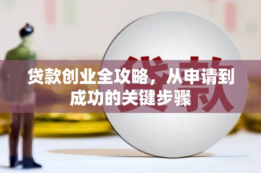 大里贷款创业全攻略，从申请到成功的关键步骤