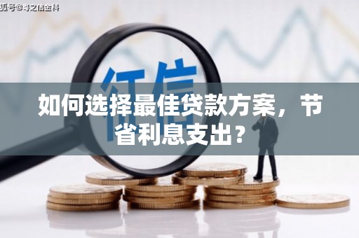 大里如何选择最佳贷款方案，节省利息支出？
