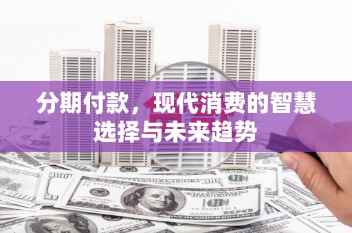 大里分期付款，现代消费的智慧选择与未来趋势