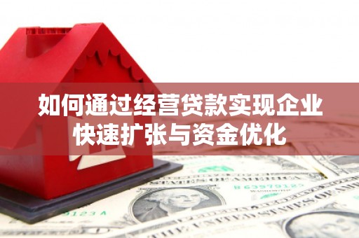 大里如何通过经营贷款实现企业快速扩张与资金优化