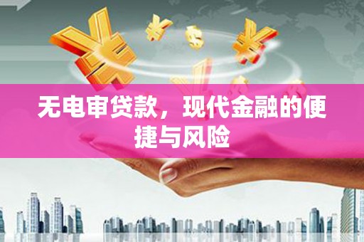 大里无电审贷款，现代金融的便捷与风险
