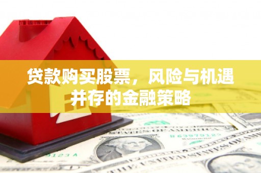 大里贷款购买股票，风险与机遇并存的金融策略