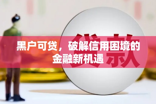大里黑户可贷，破解信用困境的金融新机遇