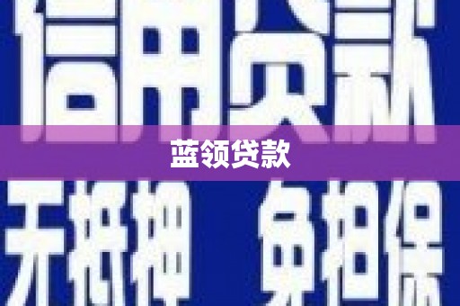 大里蓝领贷款
