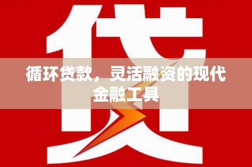 大里循环贷款，灵活融资的现代金融工具