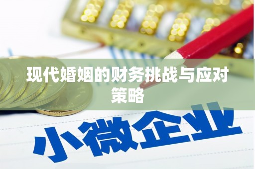 大里现代婚姻的财务挑战与应对策略