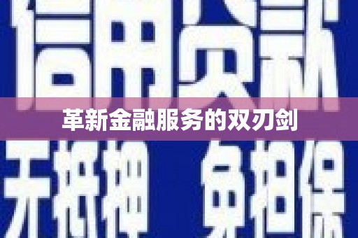 大里革新金融服务的双刃剑
