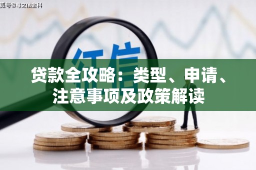 大里贷款全攻略：类型、申请、注意事项及政策解读